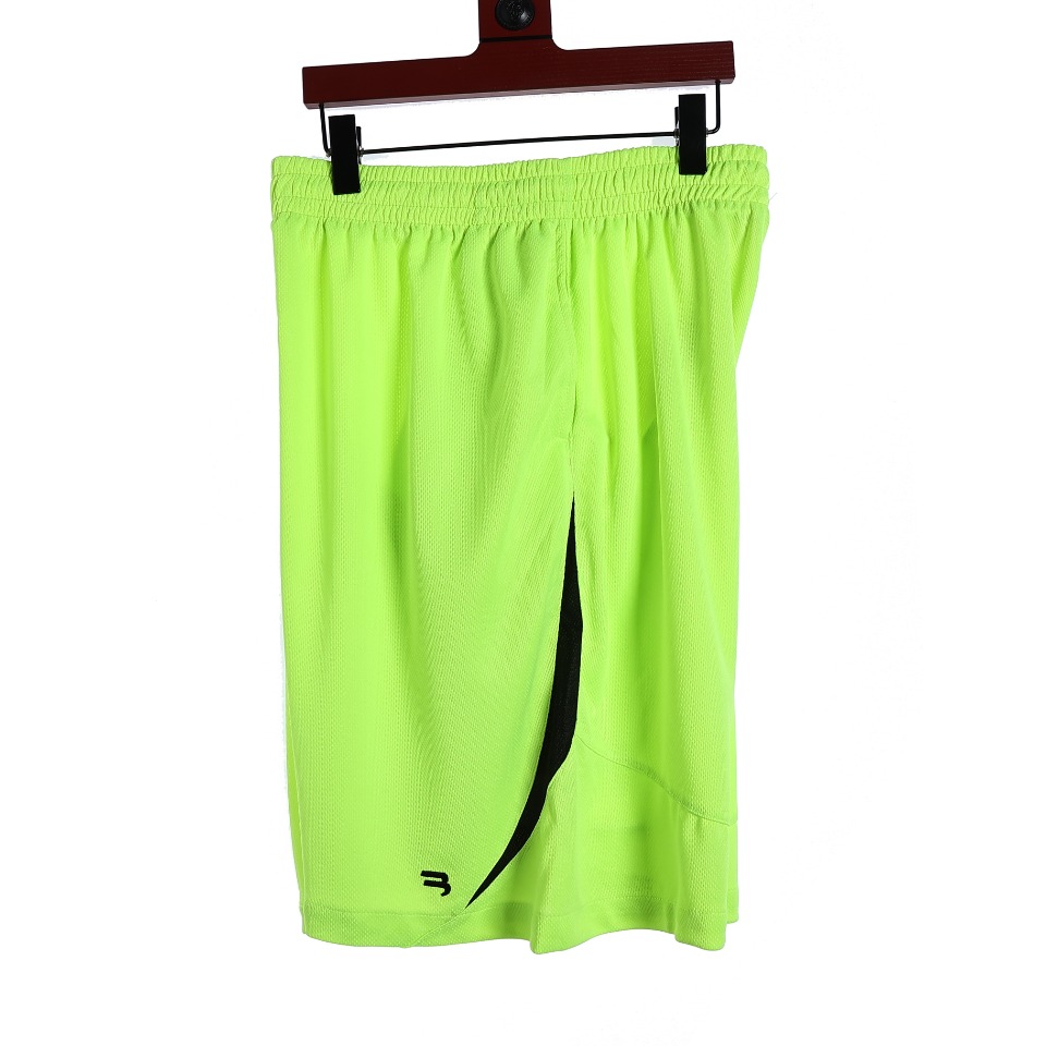 YESKICKS Balenciaga Fluorescent Embroidered Patchwork Shorts Pants for Unisex - Image 8