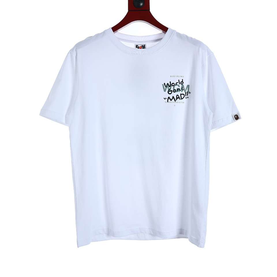 YESKICKS Bape Chest Graffiti Letter For Unisex Black And White - Image 8