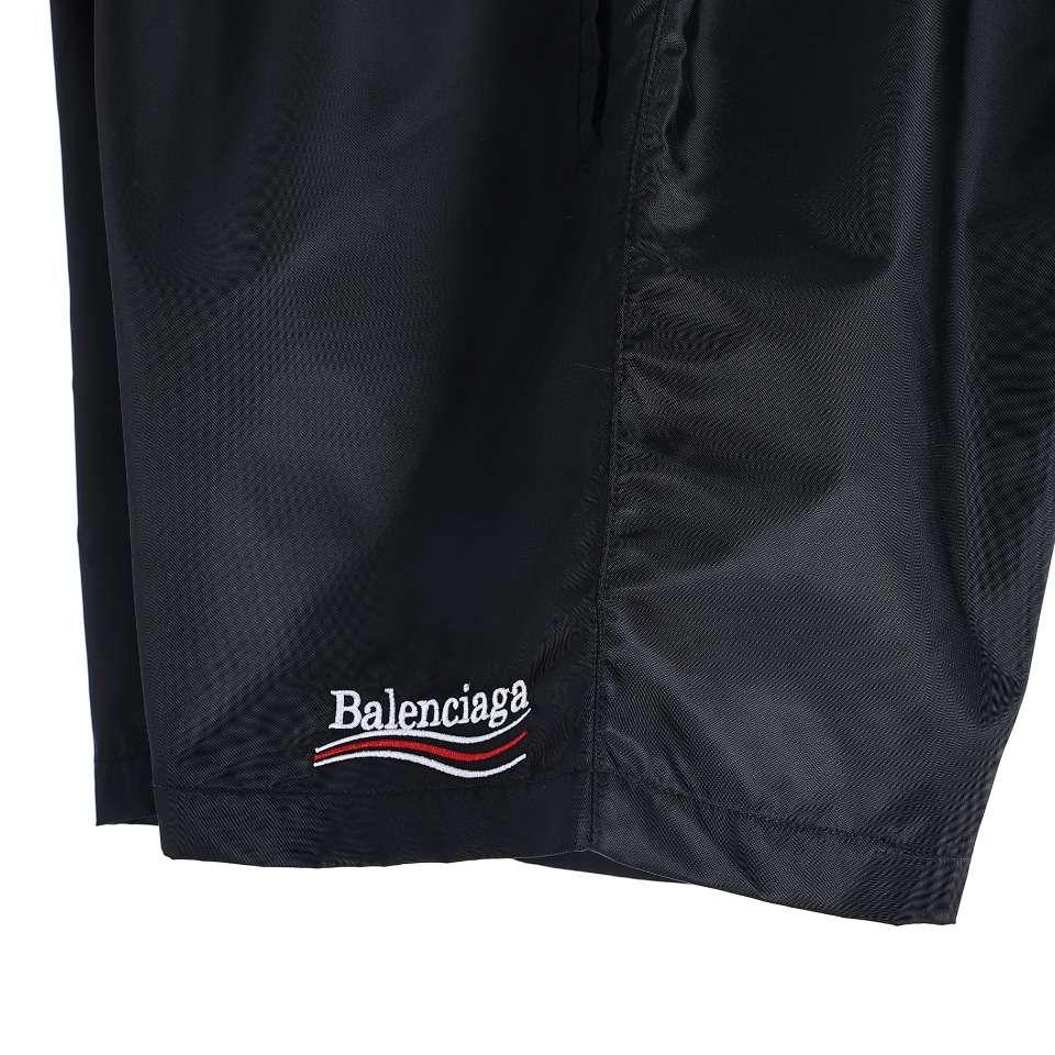 YESKICKS Balenciaga Embroidered Beach Pants For Men - Image 8