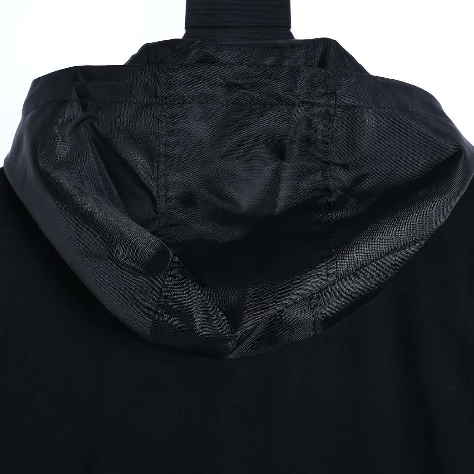 YESKICKS Prada Slim Hooded Jacket With Side Pockets For Unisex - Image 8