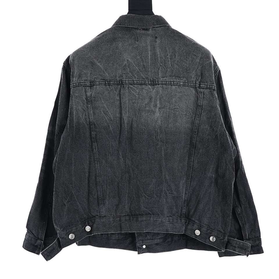 YESKICKS Balenciaga 520 Capsule Luminous Denim Jacket For Unisex - Image 8