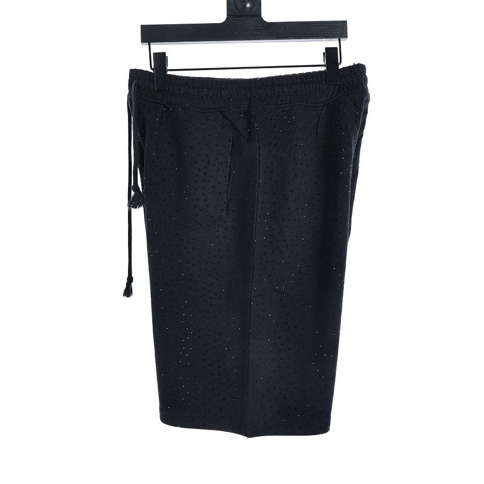 YESKICKS Balenciaga Rhinestone Burst Glitter Diamond Shorts Pants For Unisex - Image 8