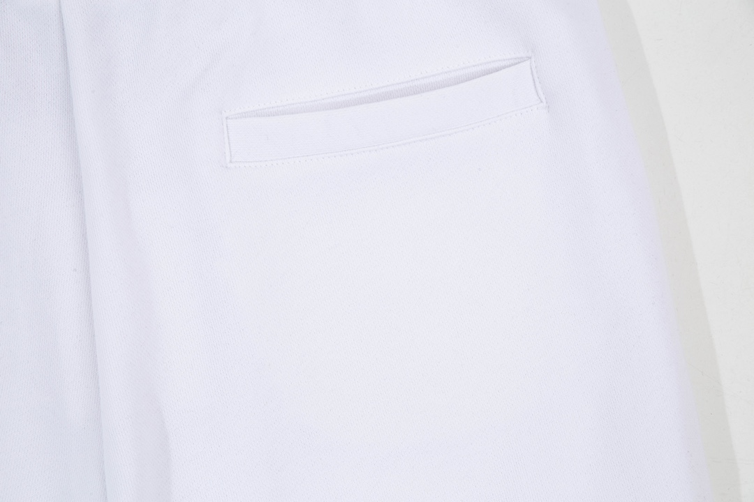 YESKICKS Givenchy Short Pants Casual Style Pants For Unisex Black And White - Image 8