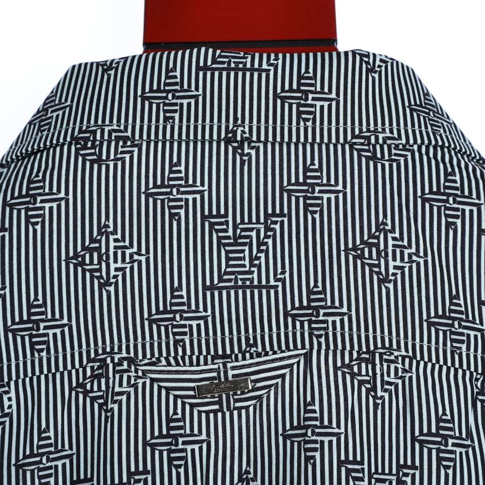 YESKICKS Louis Vuitton Monogram Long-Sleeved Shirt For Unisex - Image 8