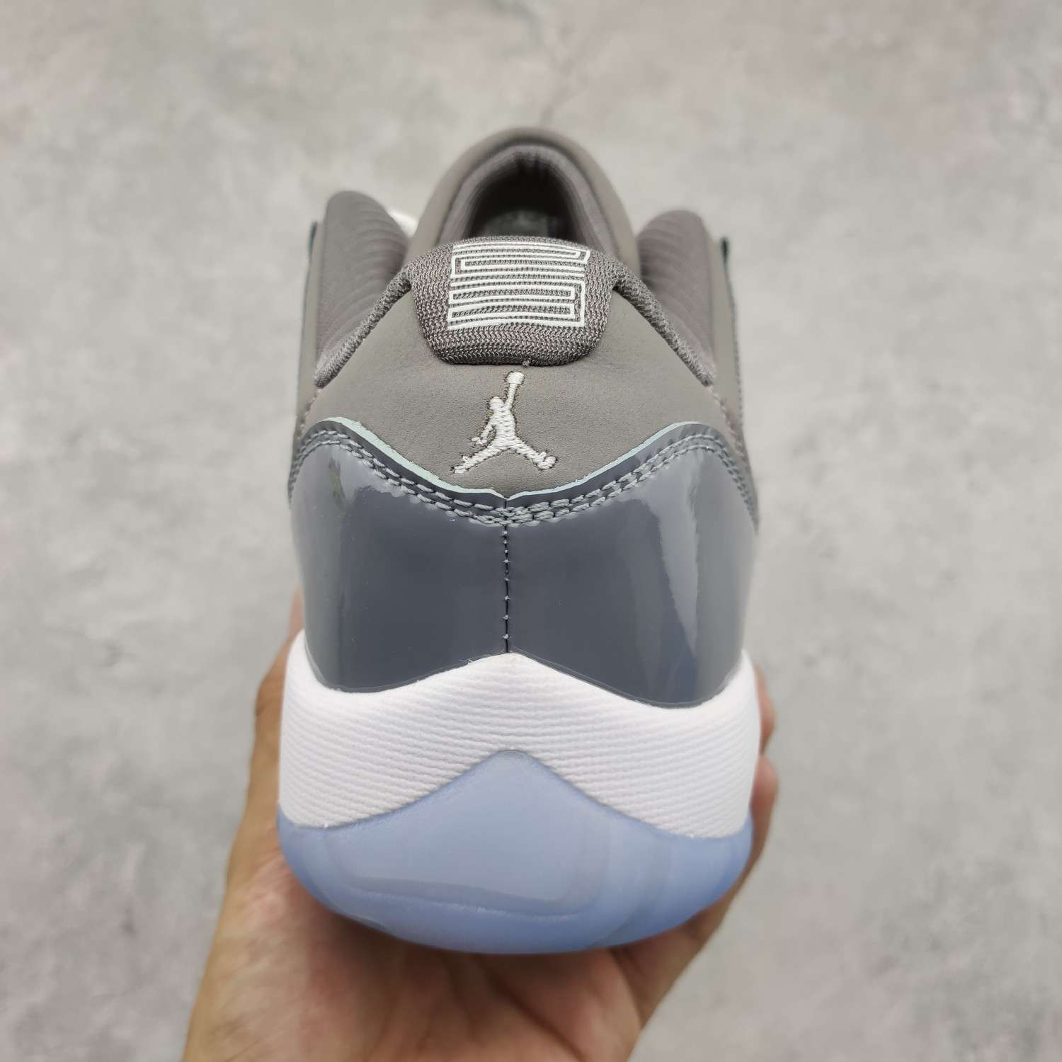 Air Jordan 11 Retro Low Cool Grey 528895-003 Replica - Image 9