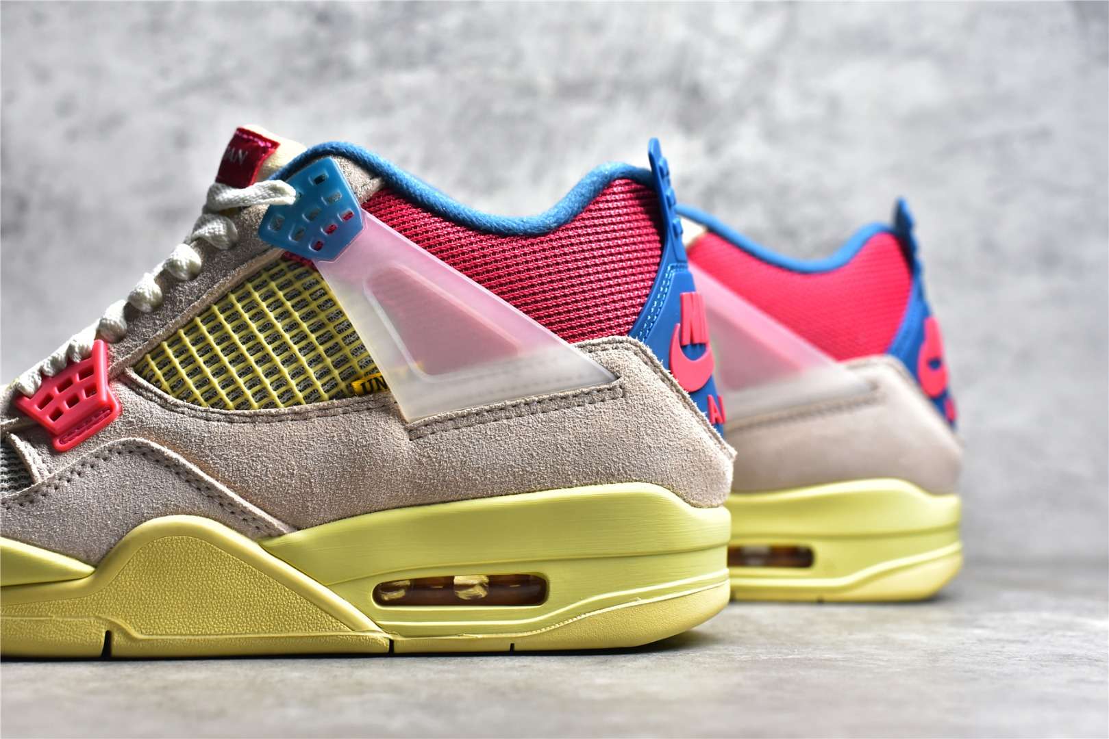 Jordan 4 Retro Union Guava Ice ""Off Noir"" DC9533-800 Replica Sneaker - Image 8