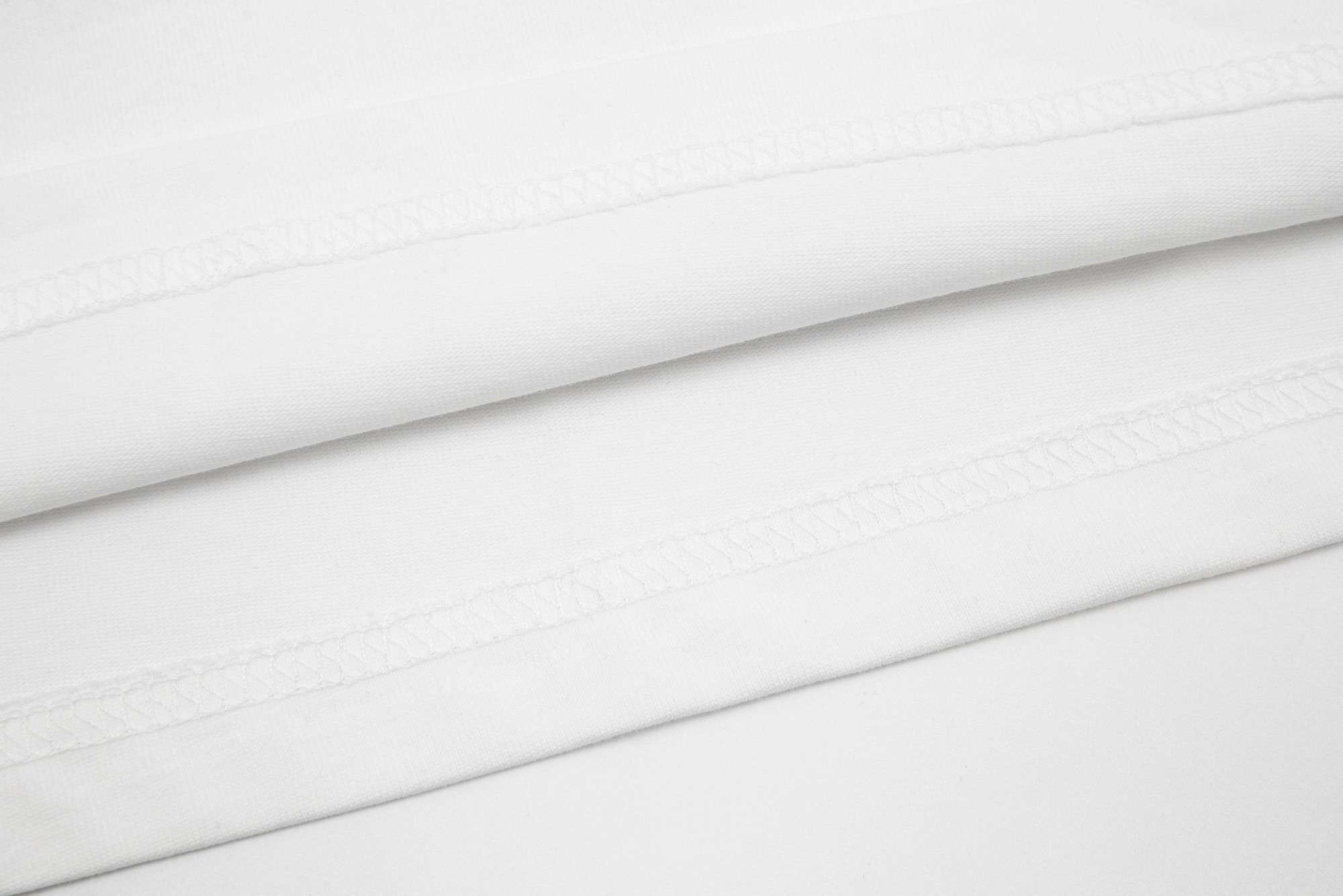 YESKICKS Louis Vuitton Cartoon Bridge Print T-Shirt For Unisex Black And White - Image 8