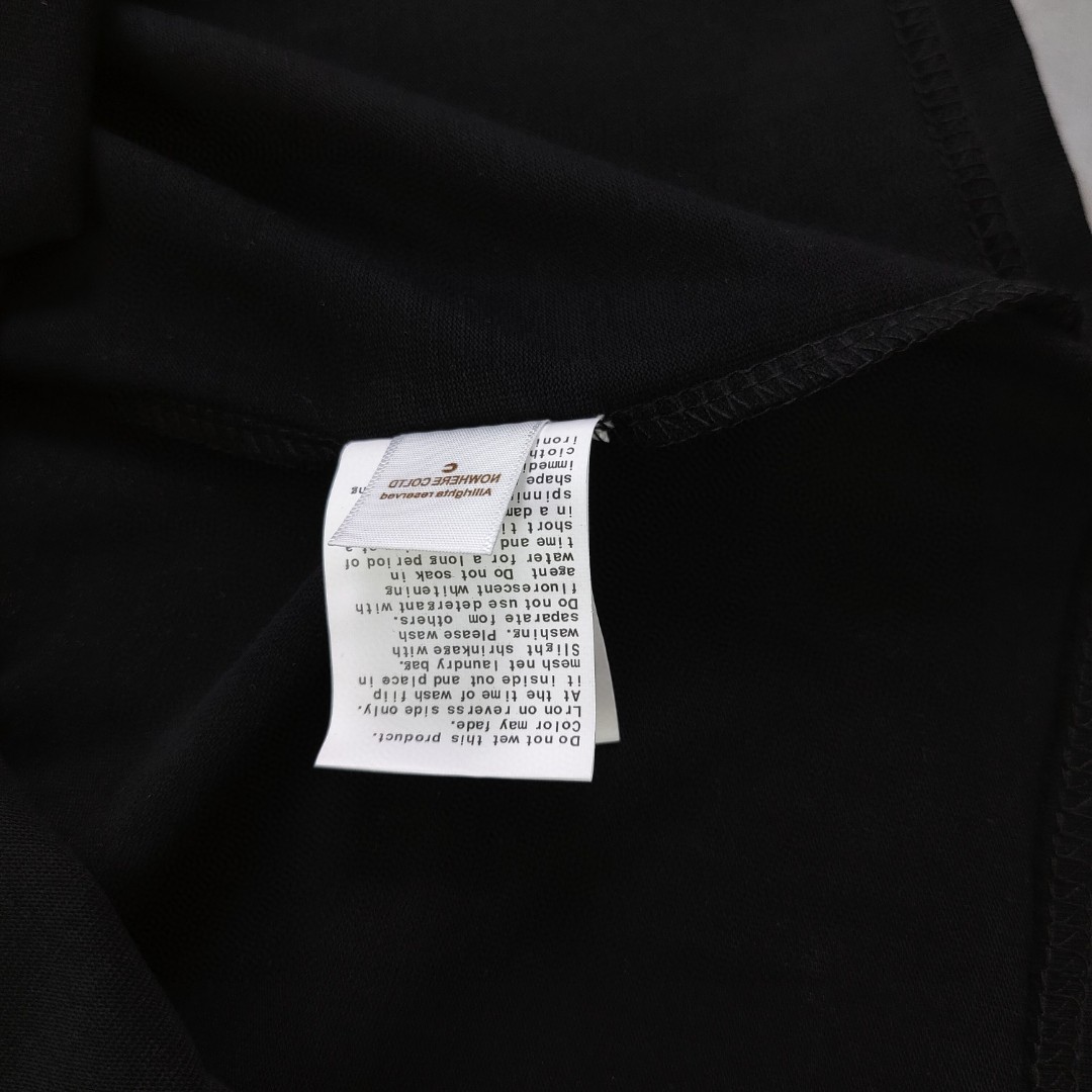 YESKICKS Bape Letter Camouflage Color Print T-Shirt for Unisex Black And White - Image 9