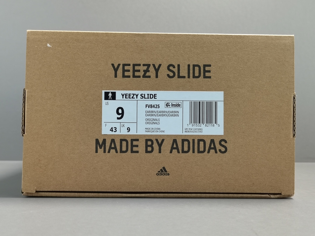 YESKICKS Fake YEEZY SLIDES EARTH BROWN REPLICA FV8425 - Image 10
