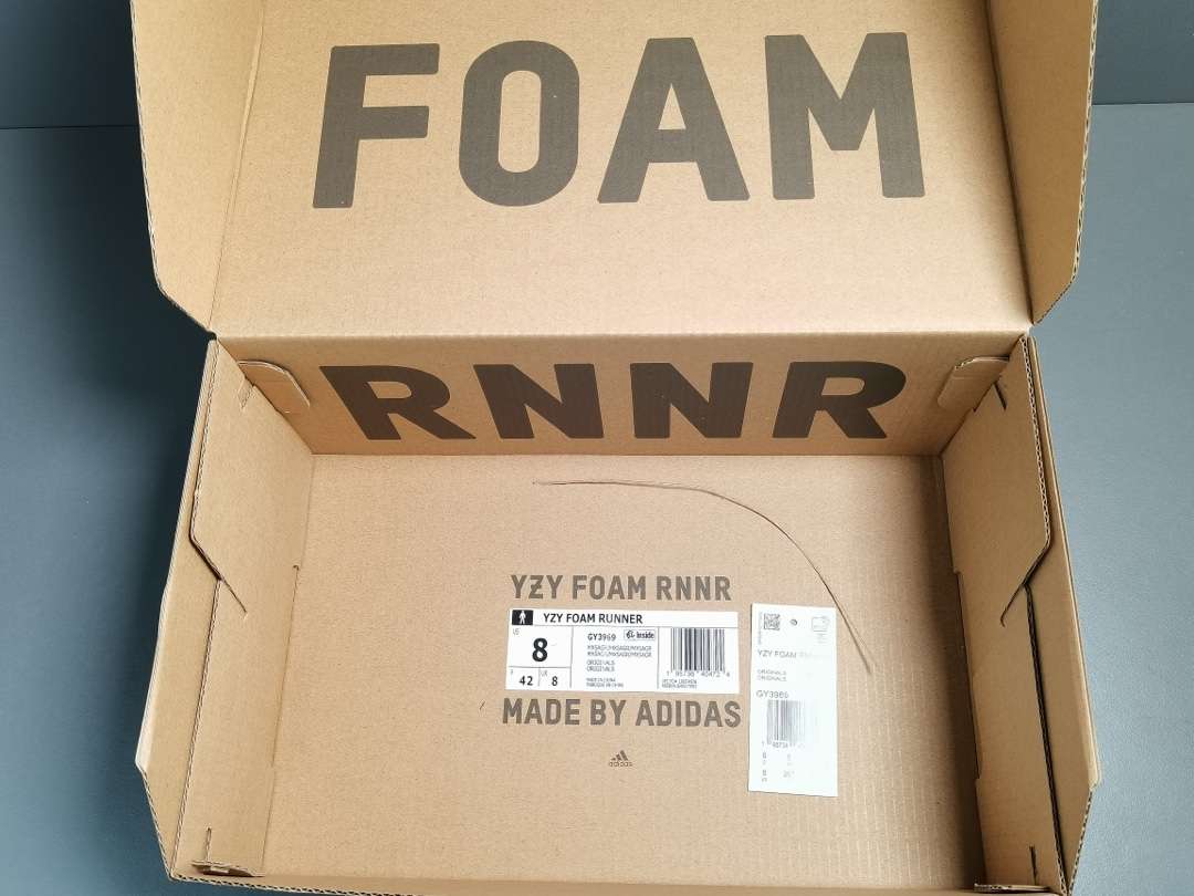 YESKICKS YEEZY FOAM RUNNER ‘MX SAND GREY’ REPLICA GY3969 - Image 10