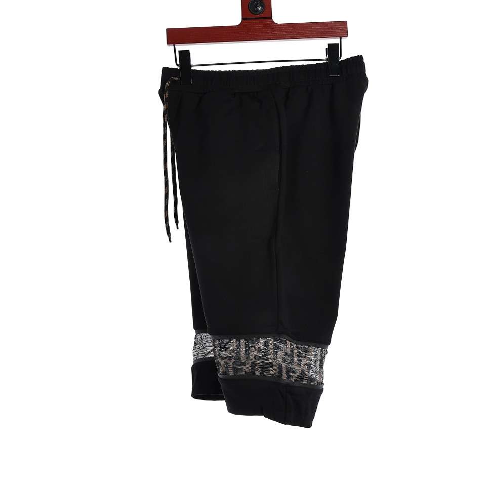 YESKICKS Fendi Sheer Mesh Shorts Pants For Unisex - Image 9