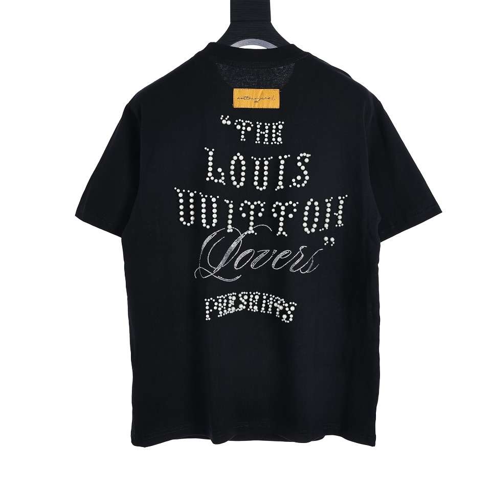 YESKICKS Louis Vuitton Pearl Short Sleeve T-Shirt For Unisex - Image 9