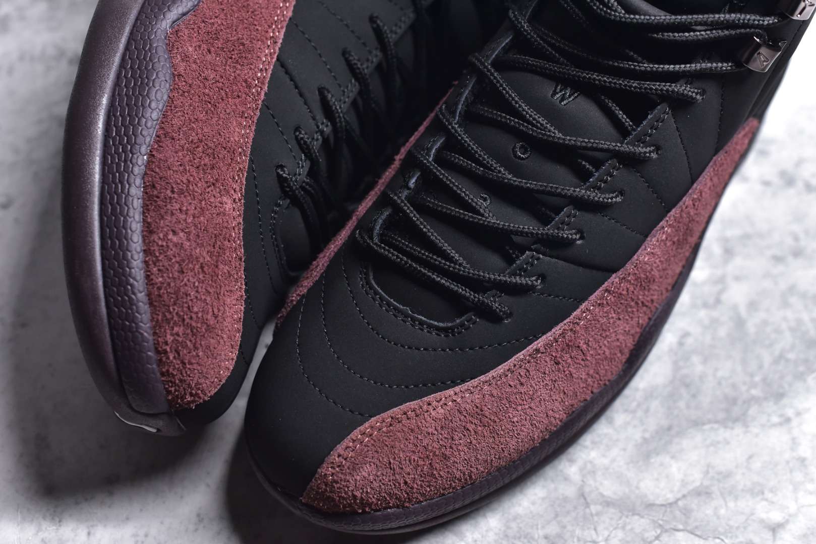 Air Jordan 12 Retro SP A Ma Maniére Black Replica Sneaker DV6989-001 - Image 9