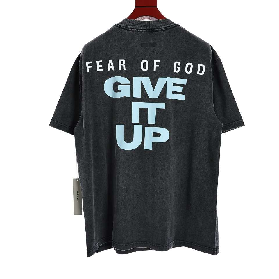 YESKICKS Essentials x Fear OF God Logo Letter Print T-Shirt for Unisex - Image 9