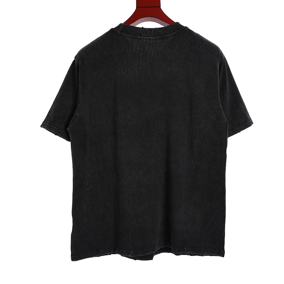 YESKICKS Louis Vuitton Nine-Patterned Three-Flower Washed And Aged Style T-Shirt For Unisex - Image 9