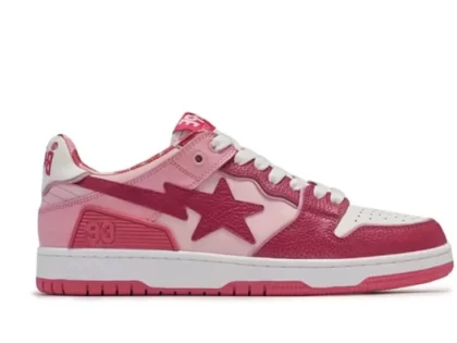 YESKICKS A Bathing Ape Bape SK8 Sta ABC Camo Pink Replica