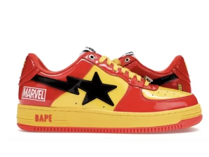 YESKICKS A Bathing Ape Bape Sta Marvel Comics Iron Man (2022) Replica