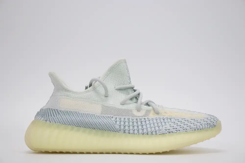 YESKICKS Adidas Yeezy Boost 350 V2 Cloud White (Non-Reflective) Replica FW3043 - Image 2
