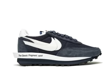 YESKICKS Fragment Design x sacai x LDV Waffle 'Blackened Blue' DH2684 400