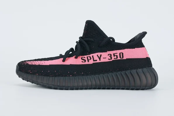 YESKICKS Adidas Yeezy Boost 350 V2 Core Black Red Replica BY9612 - Image 2