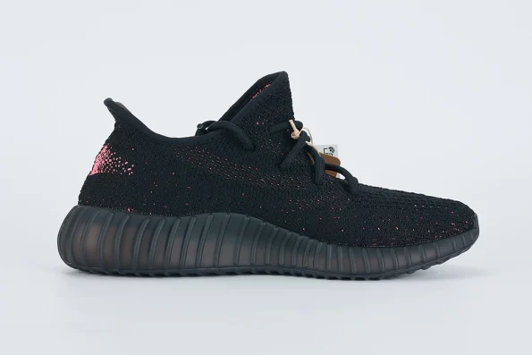 YESKICKS Adidas Yeezy Boost 350 V2 Core Black Red Replica BY9612 - Image 4