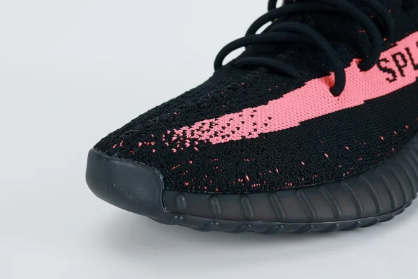 YESKICKS Adidas Yeezy Boost 350 V2 Core Black Red Replica BY9612 - Image 5