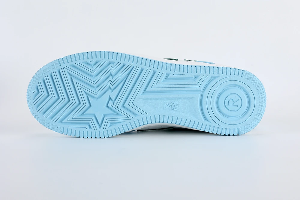 YESKICKS A Bathing Ape Bape Sta Pastel Blue Quality Reps - Image 3