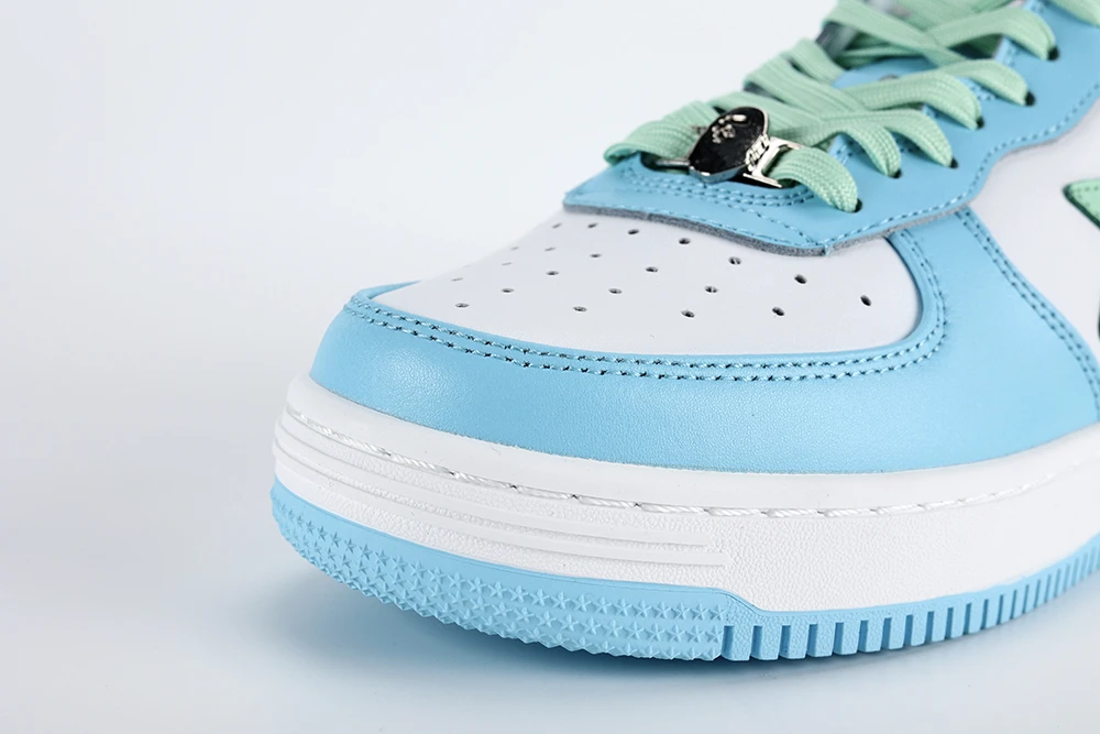 YESKICKS A Bathing Ape Bape Sta Pastel Blue Quality Reps - Image 5