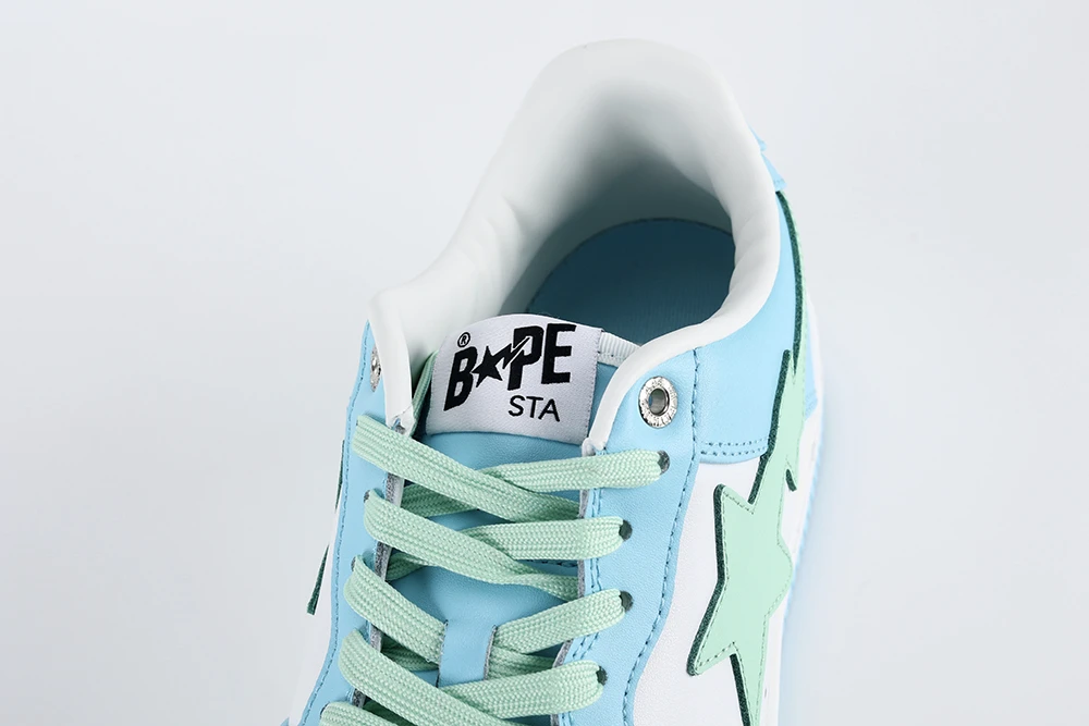 YESKICKS A Bathing Ape Bape Sta Pastel Blue Quality Reps - Image 8