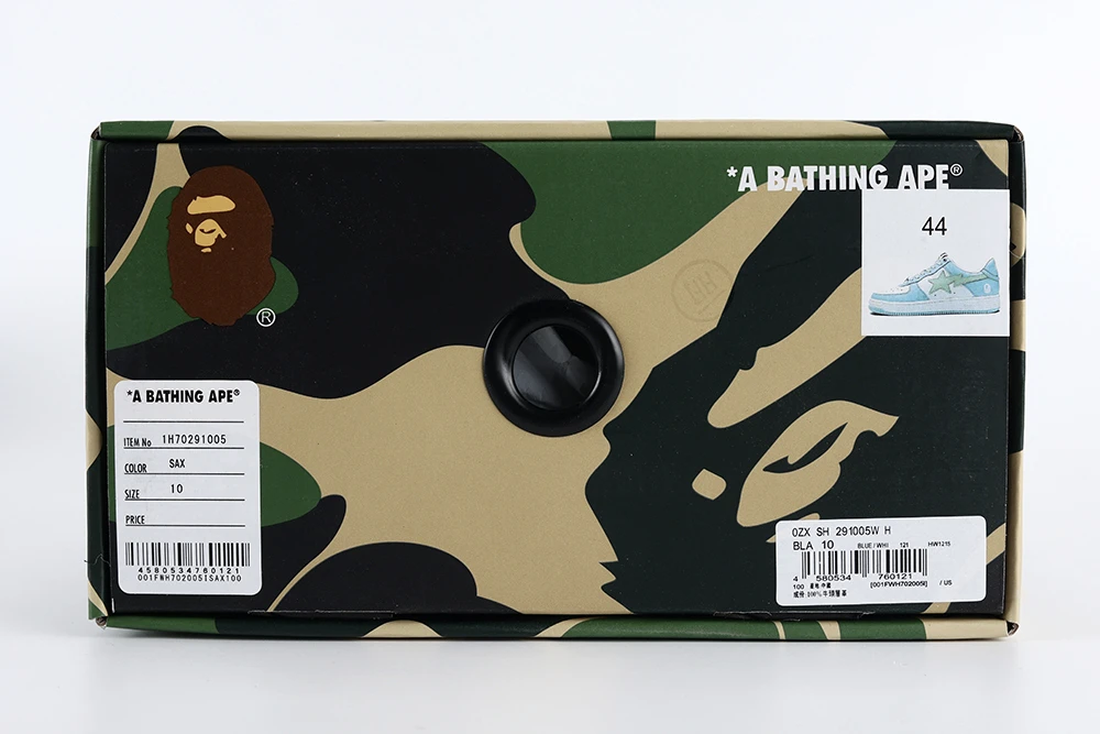 YESKICKS A Bathing Ape Bape Sta Pastel Blue Quality Reps - Image 10