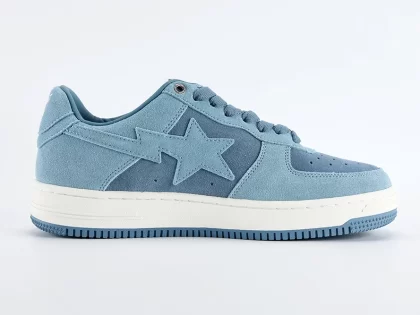YESKICKS A Bathing Ape Bape Sta Blue Suede Replica