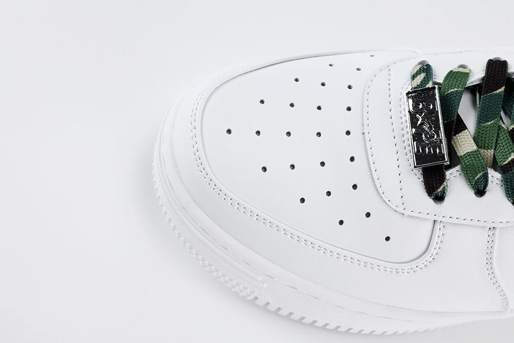 YESKICKS A Bathing Ape Bape Sta Low White ABC Camo Green (2021) Replica - Image 7