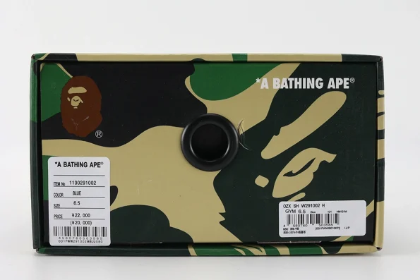 YESKICKS A Bathing Ape Bape SK8 Sta Blue White Replica - Image 6