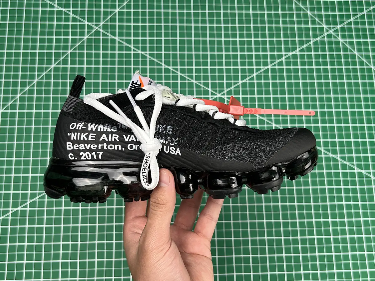 YESKICKS Nike Air VaporMax Off-White Replica AA3831-001 Black - Image 3