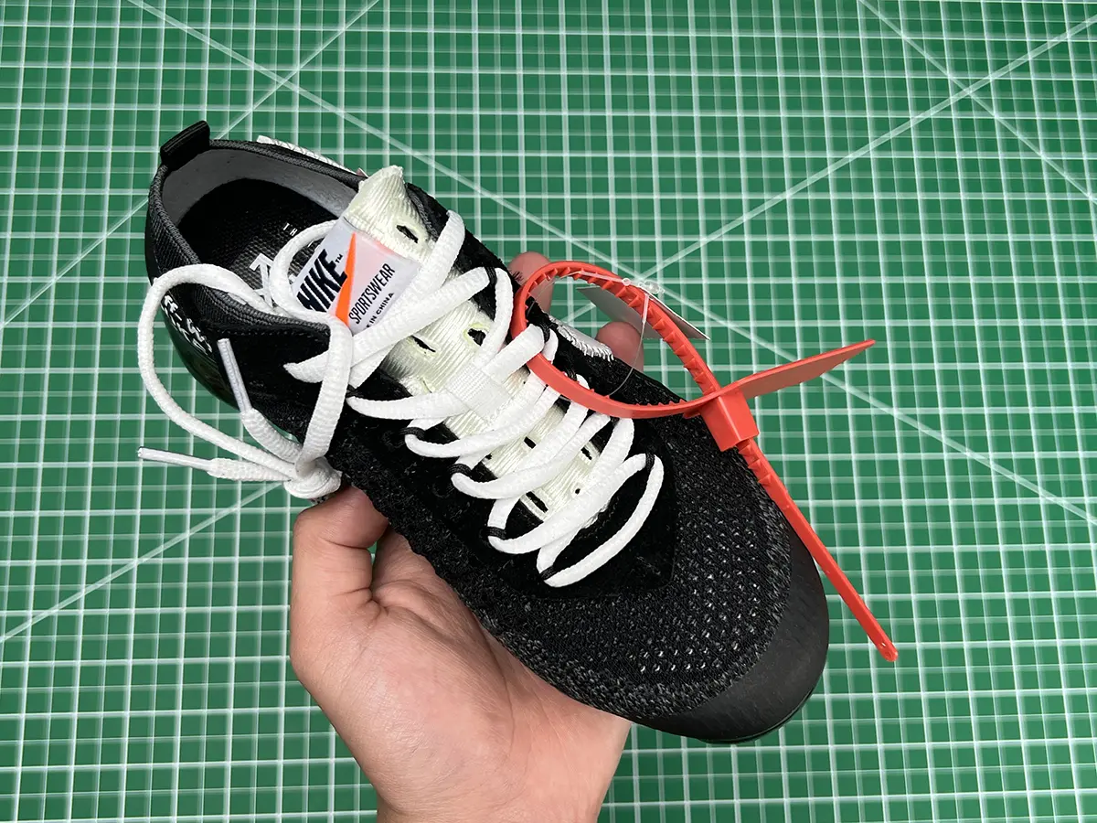 YESKICKS Nike Air VaporMax Off-White Replica AA3831-001 Black - Image 4