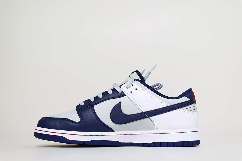 Nike Dunk Low EMB NBA 75th Anniversary Brooklyn Nets Replica DD3363-001 - Image 3