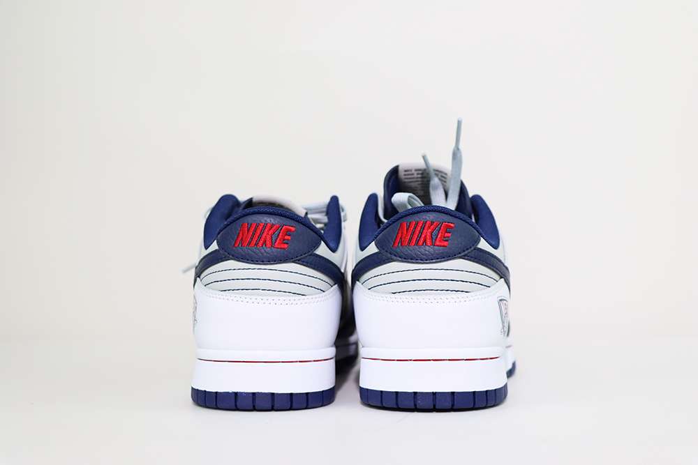 Nike Dunk Low EMB NBA 75th Anniversary Brooklyn Nets Replica DD3363-001 - Image 4