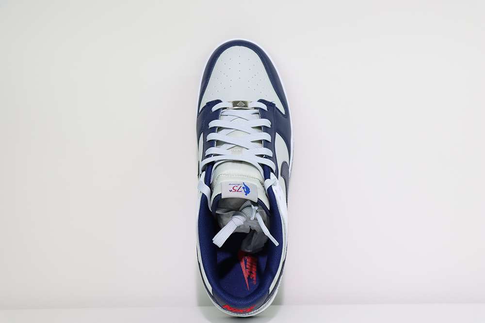 Nike Dunk Low EMB NBA 75th Anniversary Brooklyn Nets Replica DD3363-001 - Image 6