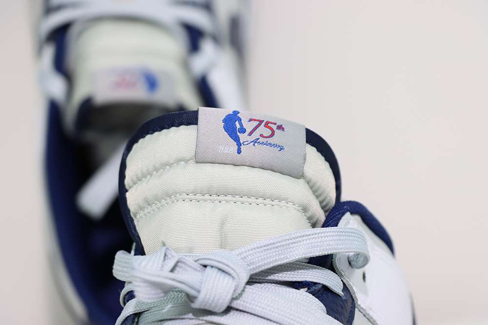 Nike Dunk Low EMB NBA 75th Anniversary Brooklyn Nets Replica DD3363-001 - Image 7