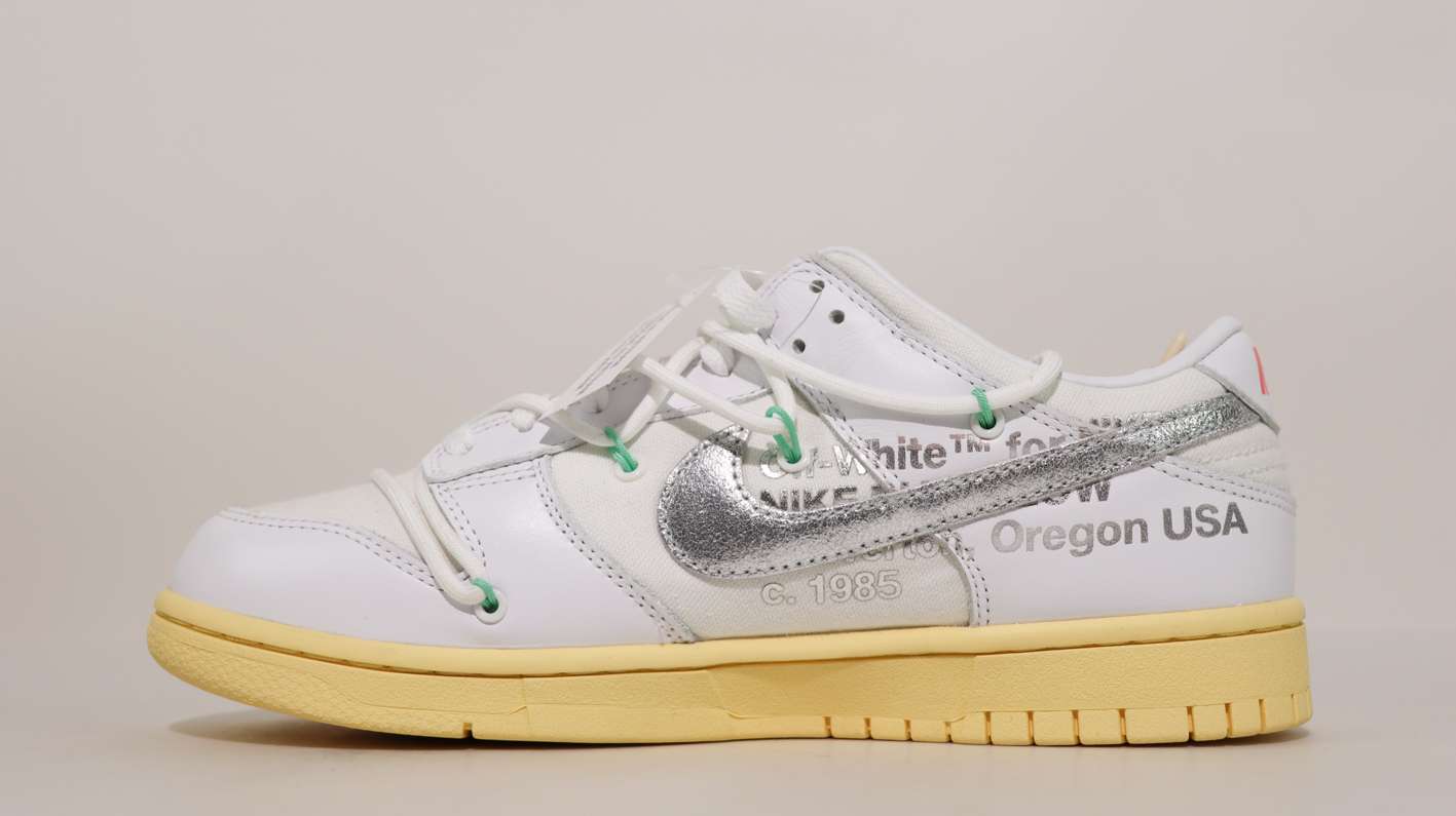 YESKICKS Off White x Dunk Low ‘Lot 01 of 50’Replica DM1602-127 - Image 3