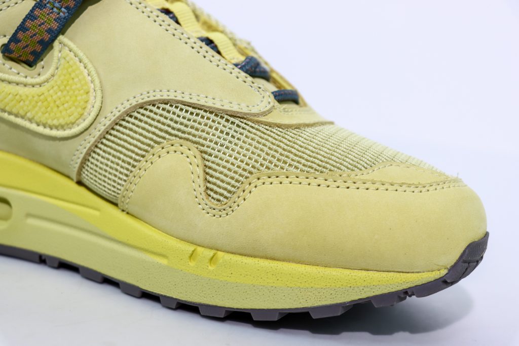 YESKICKS Nike Air Max 1 x Travis Scott Cactus Jack Saturn Gold DO9392-700 - Image 5