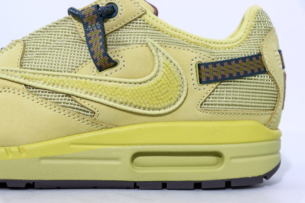 YESKICKS Nike Air Max 1 x Travis Scott Cactus Jack Saturn Gold DO9392-700 - Image 7