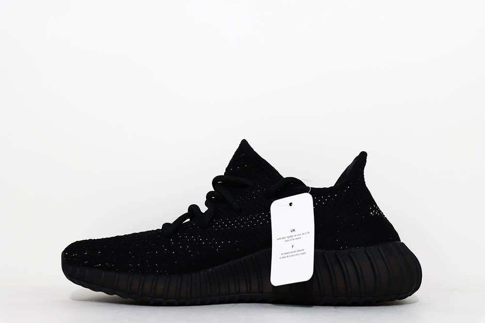 YESKICKS Adidas Yeezy Boost 350 V2 Core Black White Replica BY1604 - Image 3