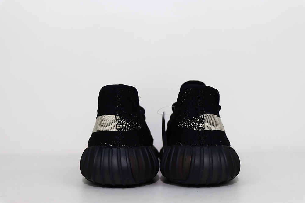 YESKICKS Adidas Yeezy Boost 350 V2 Core Black White Replica BY1604 - Image 5