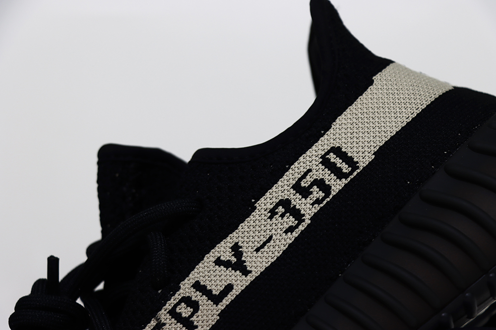 YESKICKS Adidas Yeezy Boost 350 V2 Core Black White Replica BY1604 - Image 6