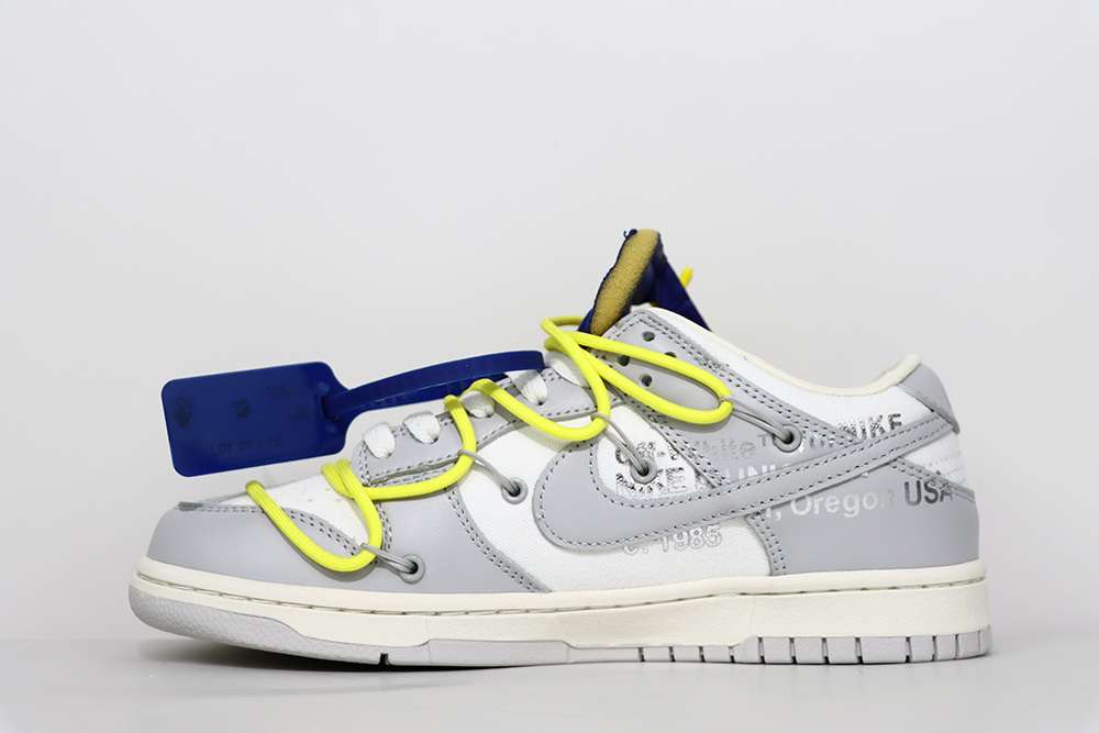 OFF-WHITE X DUNK LOW ‘LOT 27 OF 50’ Replica DM1602-120 - Image 3