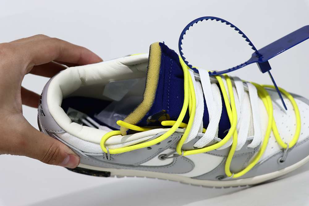 OFF-WHITE X DUNK LOW ‘LOT 27 OF 50’ Replica DM1602-120 - Image 7