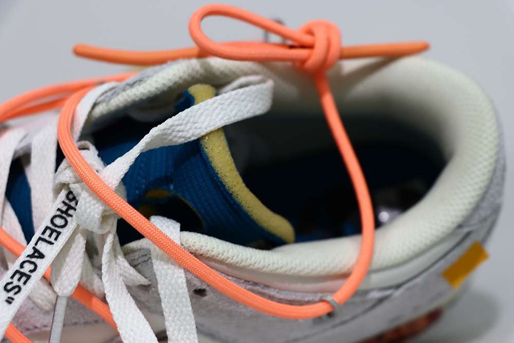 OFF-WHITE X DUNK LOW ‘LOT 19 OF 50’Replica DJ0950-119 - Image 6