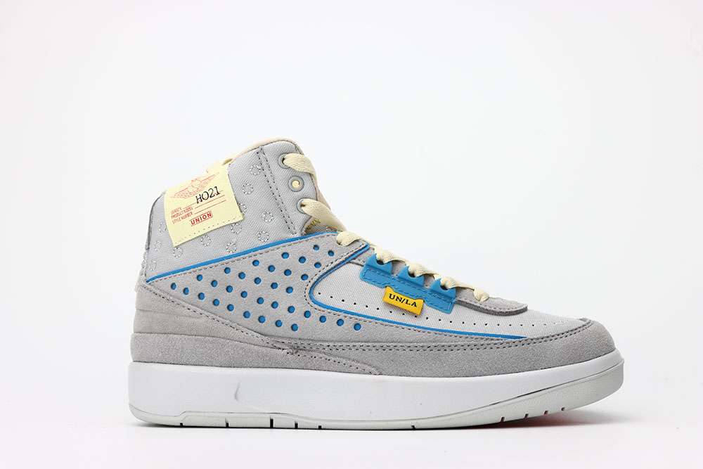 YESKICKS Jordan 2 Retro SP Union Grey Fog Replica DN3802-001 - Image 2
