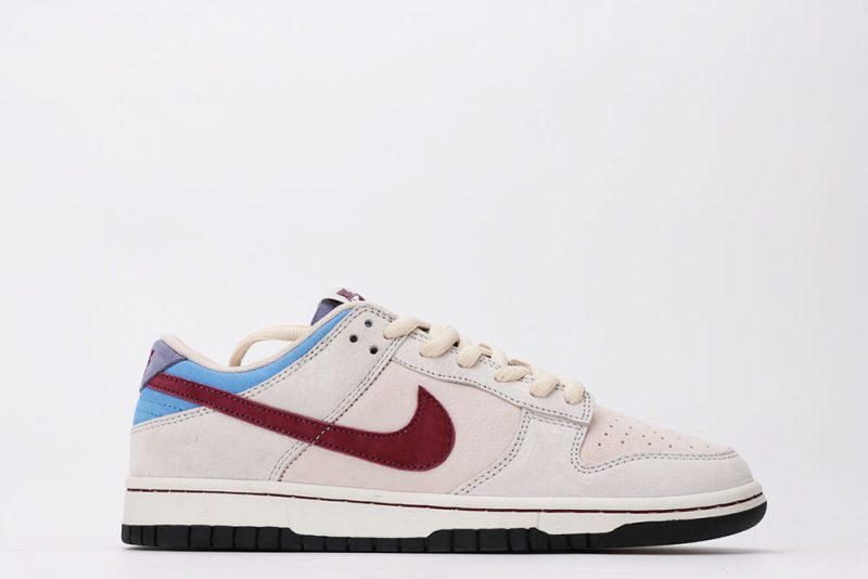 Otomo Katsuhiro x Nike SB Dunk Low Steamboy OST Dark Red Blue LF0039-005 - Image 2